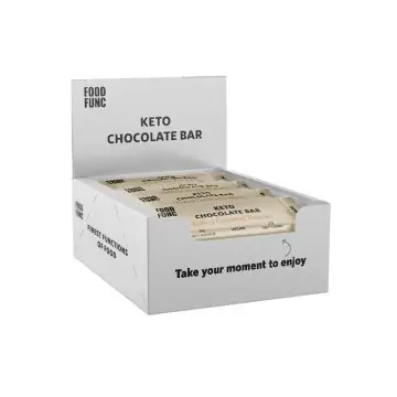 Foodfunc | Keto Chocolate Bar | Salted Caramel Peanut | 12 Stuks